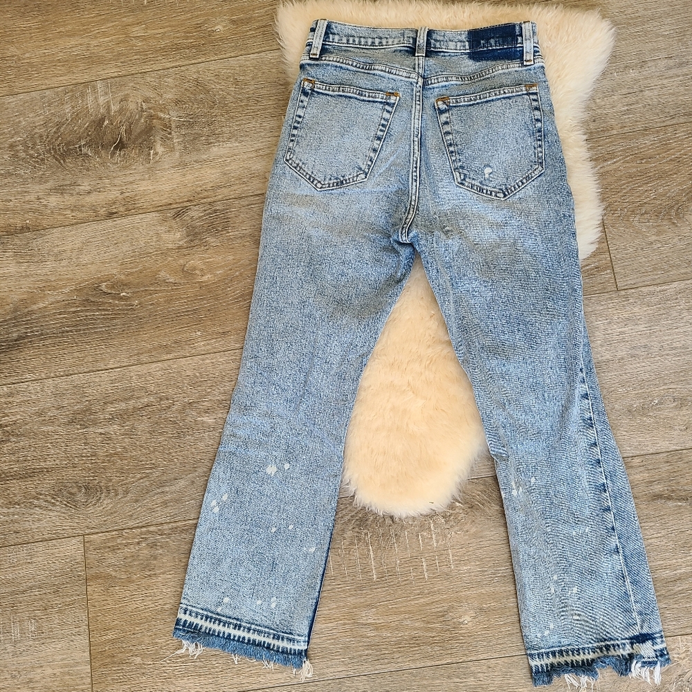 Abercrombie & Fitch Distressed Mom Jeans
